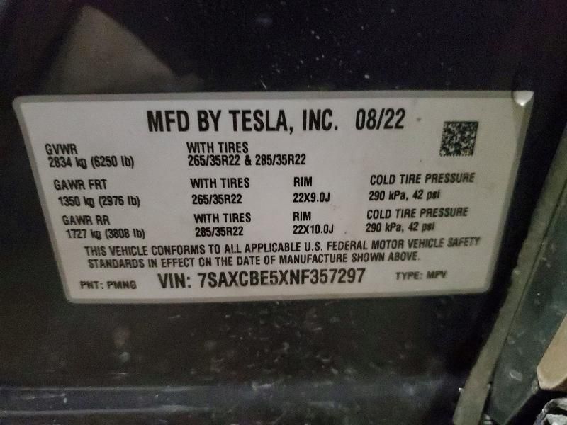 2022 Tesla Model x