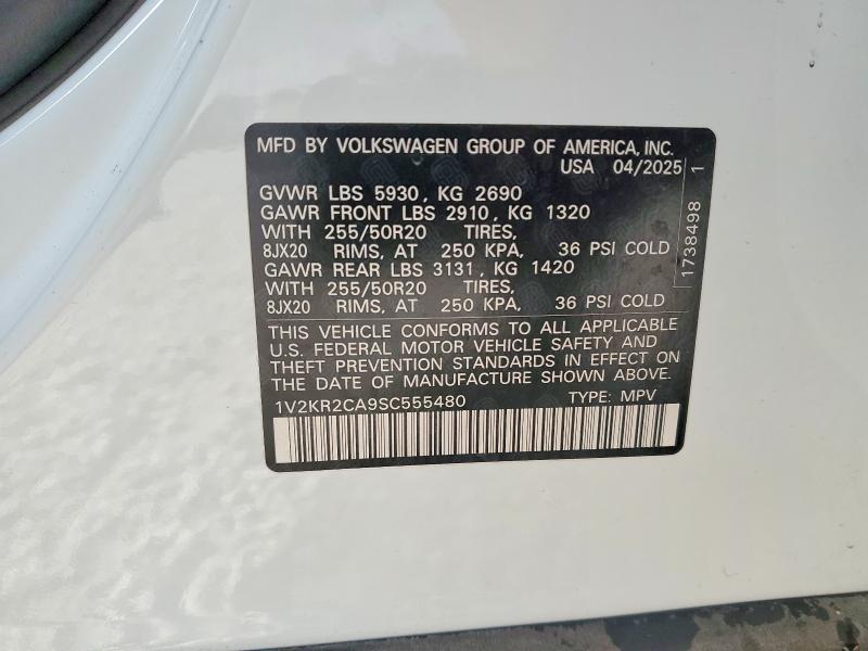 2025 Volkswagen Atlas se