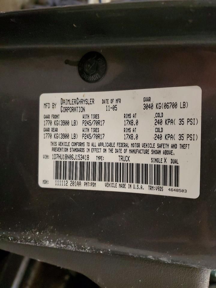 2006 Dodge Ram 1500 st