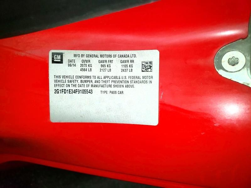 2015 Chevrolet Camaro lt