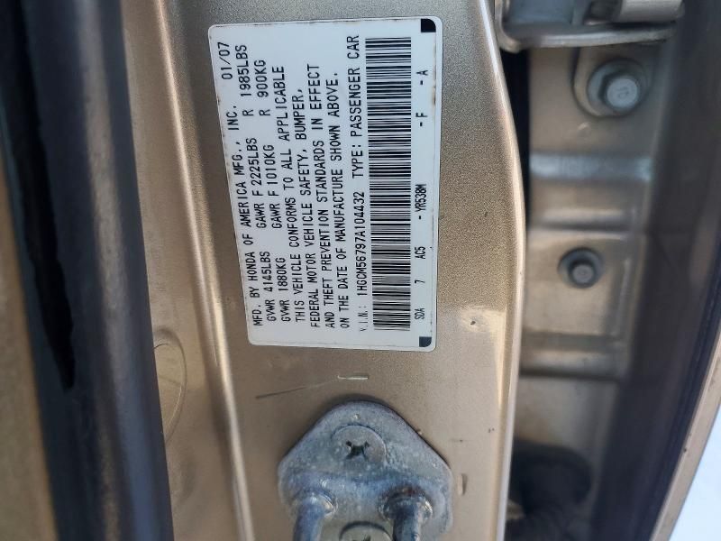 2007 Honda Accord ex