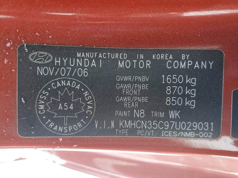 2007 Hyundai Accent Base