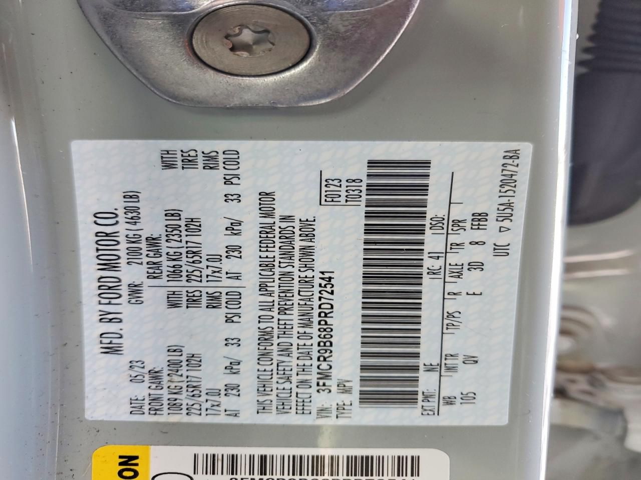 2023 Ford Bronco Sport big Bend