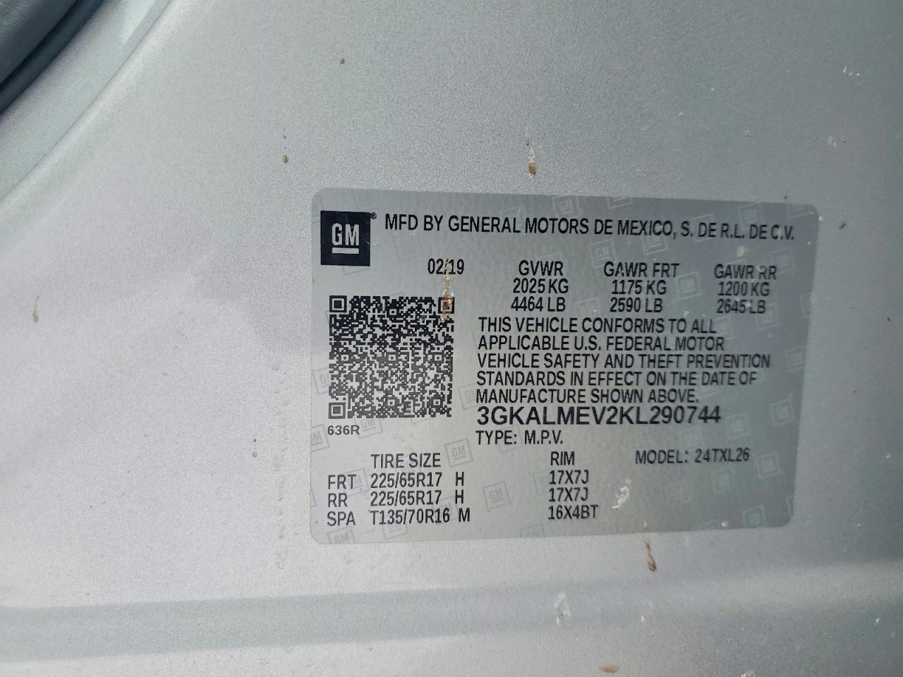 2019 GMC Terrain sle