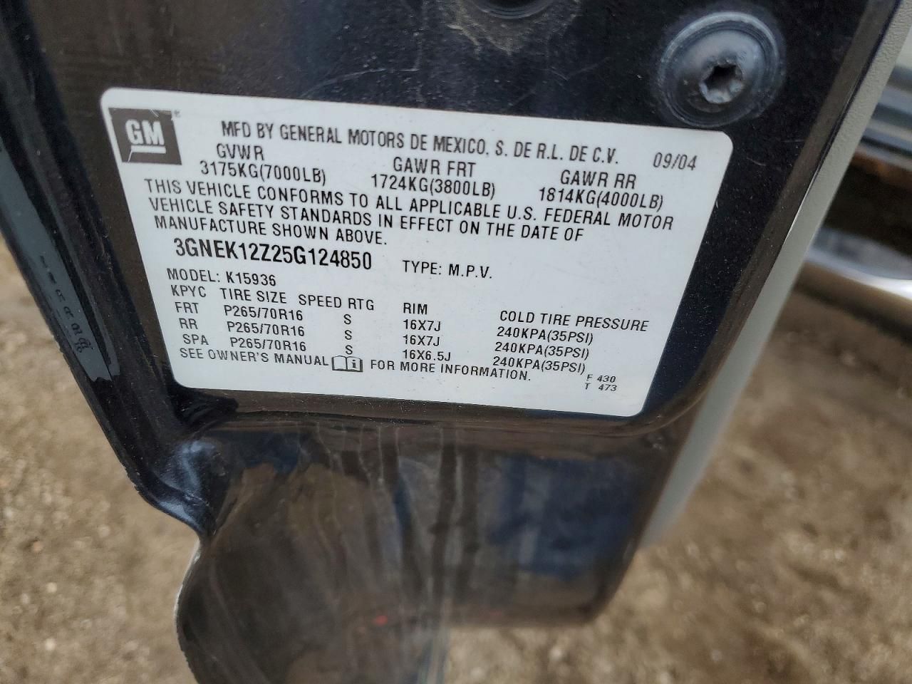 2005 Chevrolet Avalanche K1500