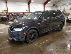 Volkswagen salvage cars for sale: 2023 Volkswagen Tiguan se R-line Black