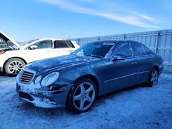Salvage cars for sale from Copart Cedar Rapids, IA: 2009 Mercedes-Benz E 350 4matic