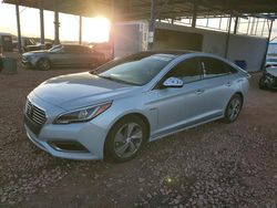 Salvage cars for sale from Copart Phoenix, AZ: 2017 Hyundai Sonata Hybrid