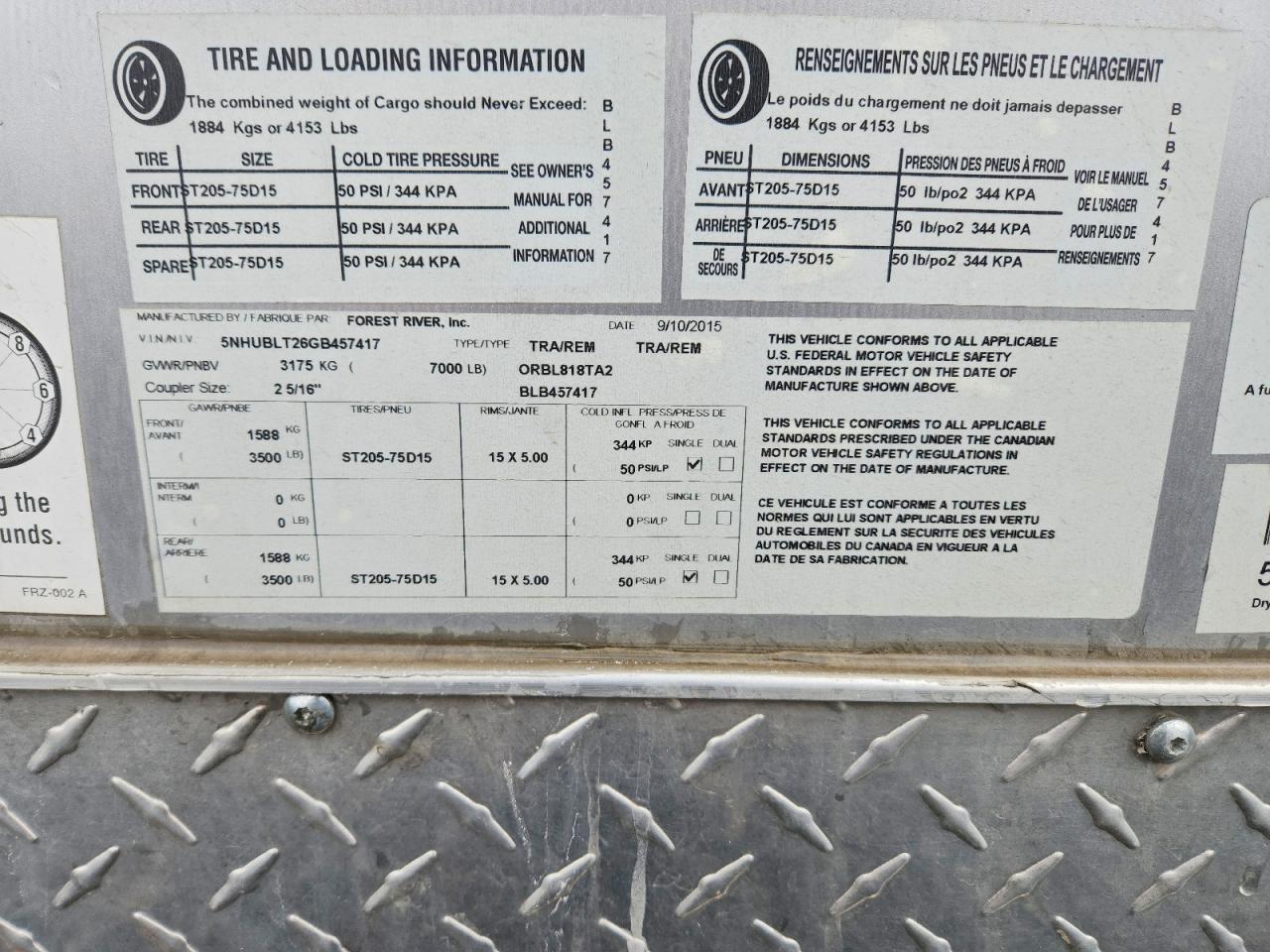 2016 Forest River 2016 Forest River Enclosed Cargo Trailer