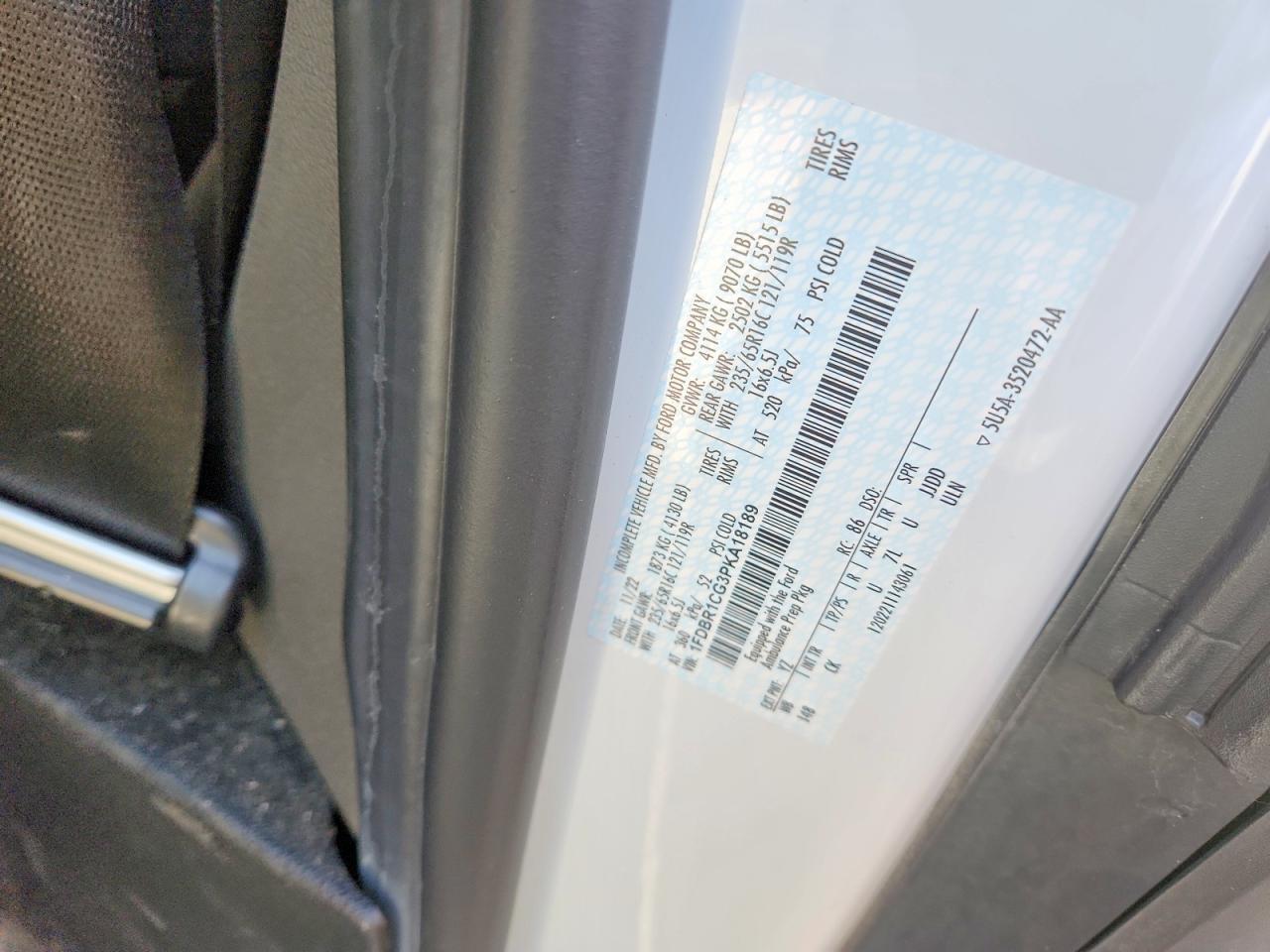 2023 Ford Transit Utility / Service Van