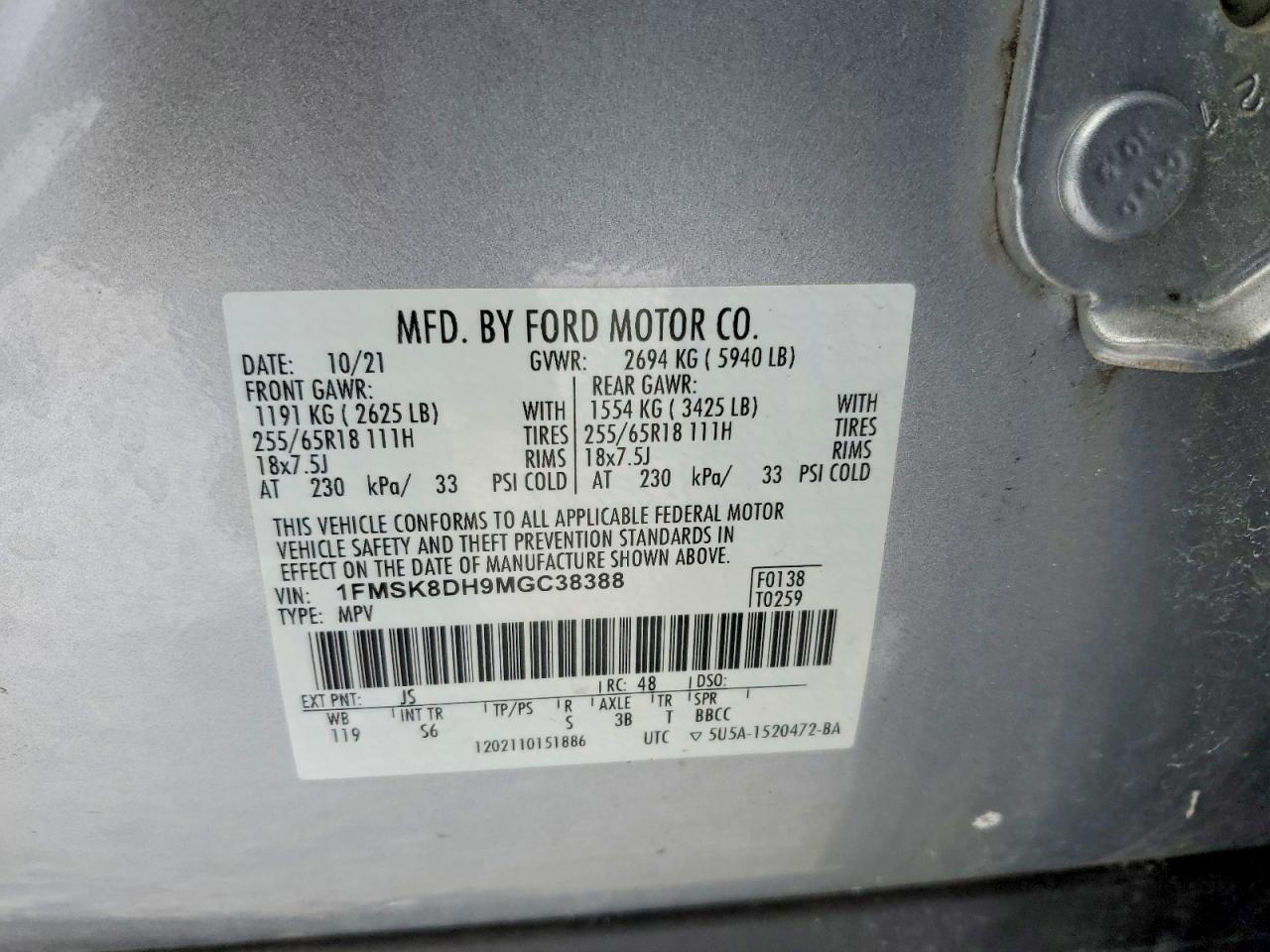 2021 Ford Explorer xlt