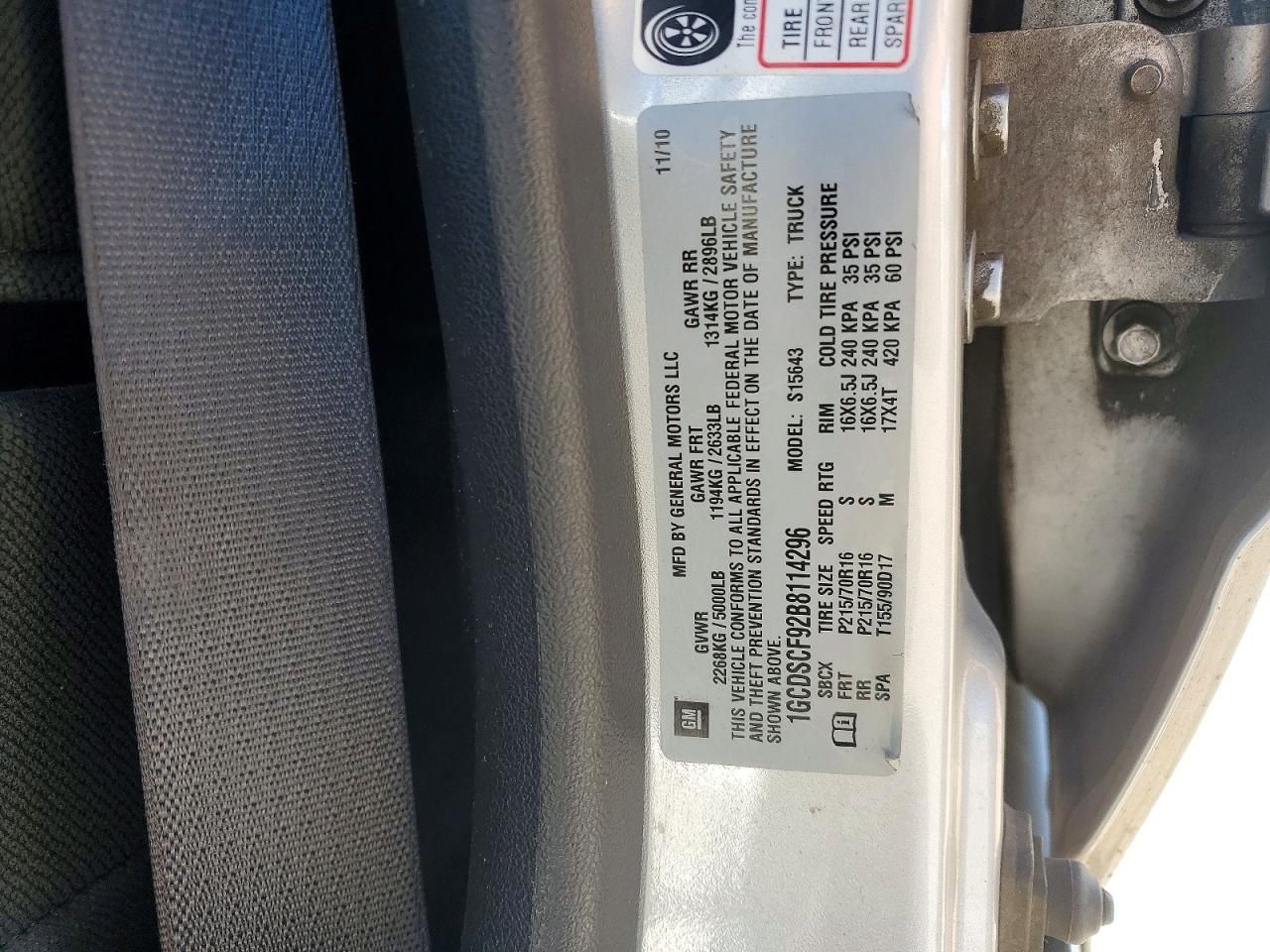 2011 Chevrolet Colorado lt