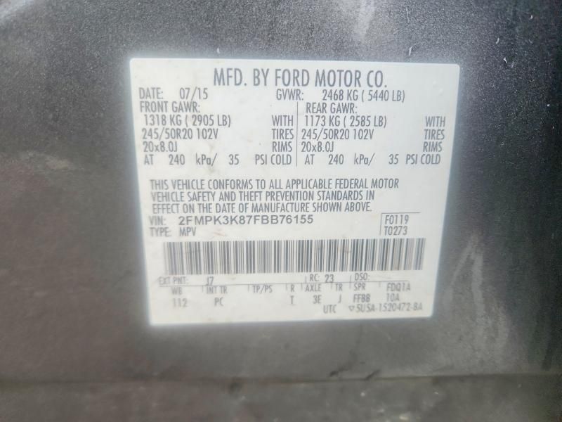 2015 Ford Edge Titanium