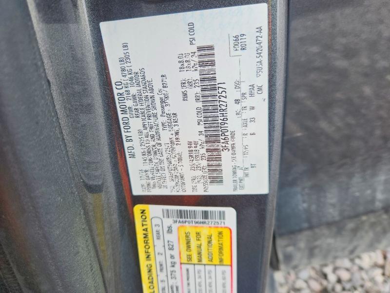 2017 Ford Fusion se