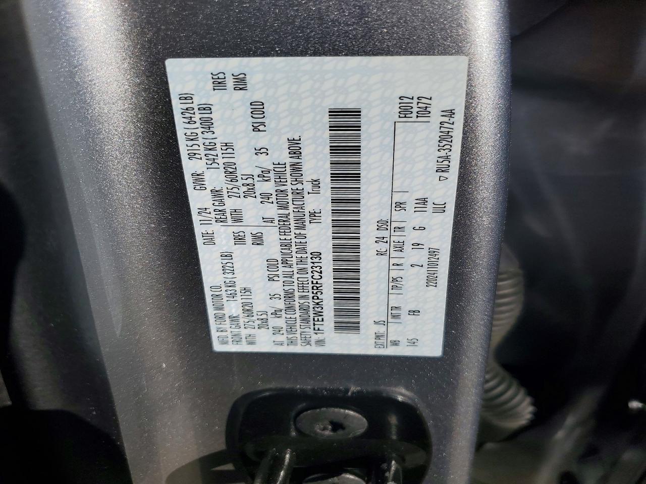 2024 Ford F150 XLT