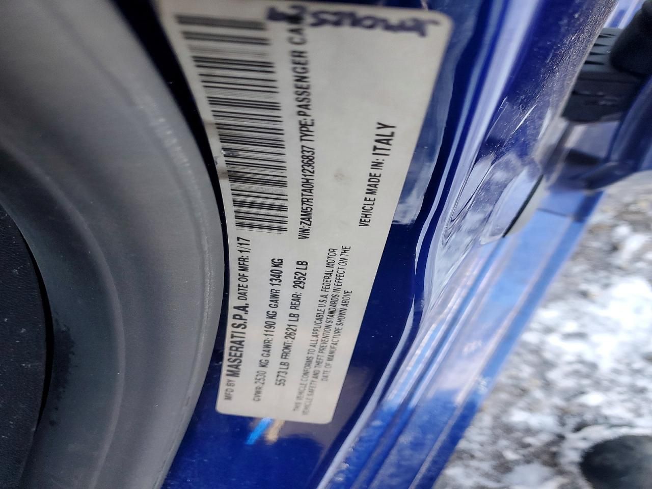 2017 Maserati Ghibli s