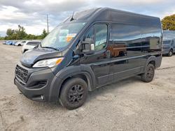 Salvage trucks for sale at Miami, FL auction: 2023 Dodge RAM Promaster 1500 1500 High