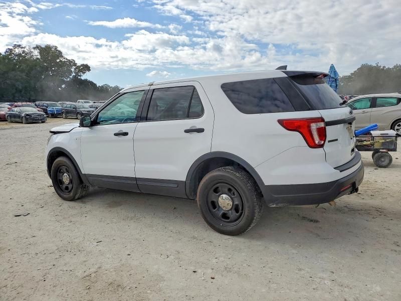 2018 Ford Explorer Police Interceptor