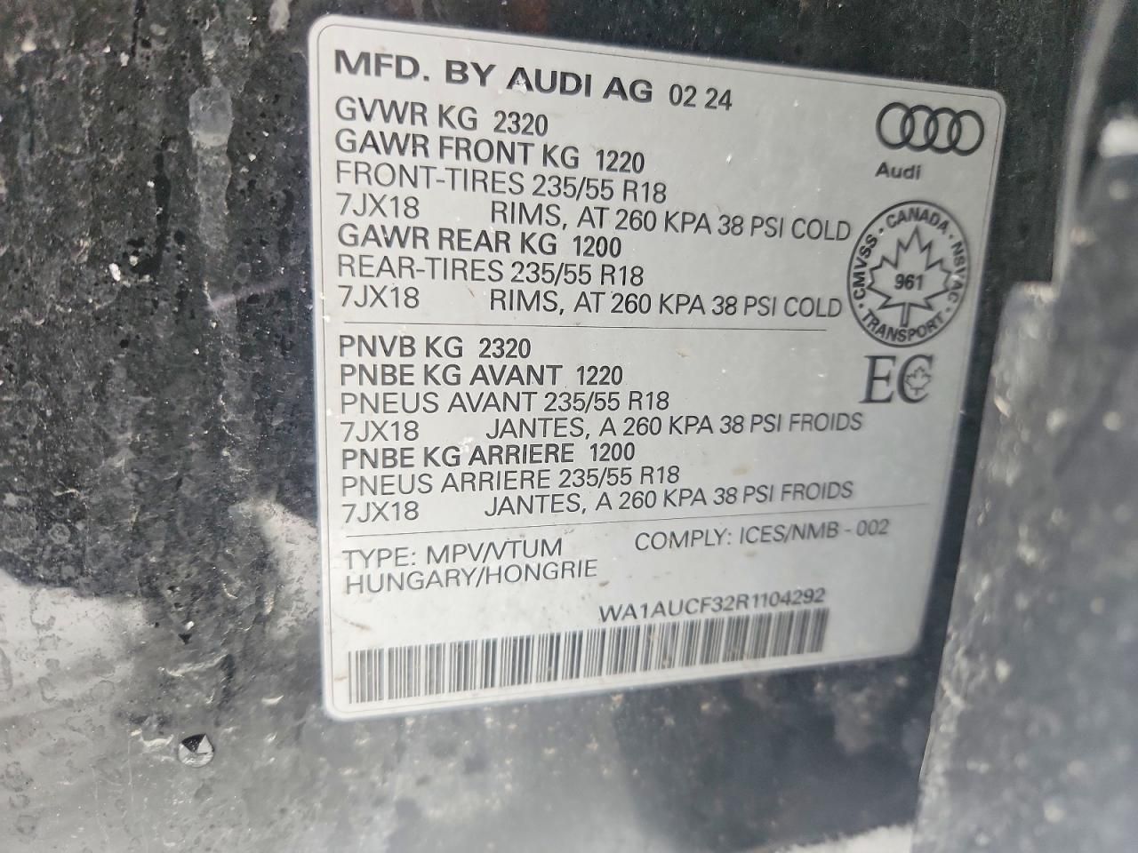 2024 Audi Q3 Premium 40