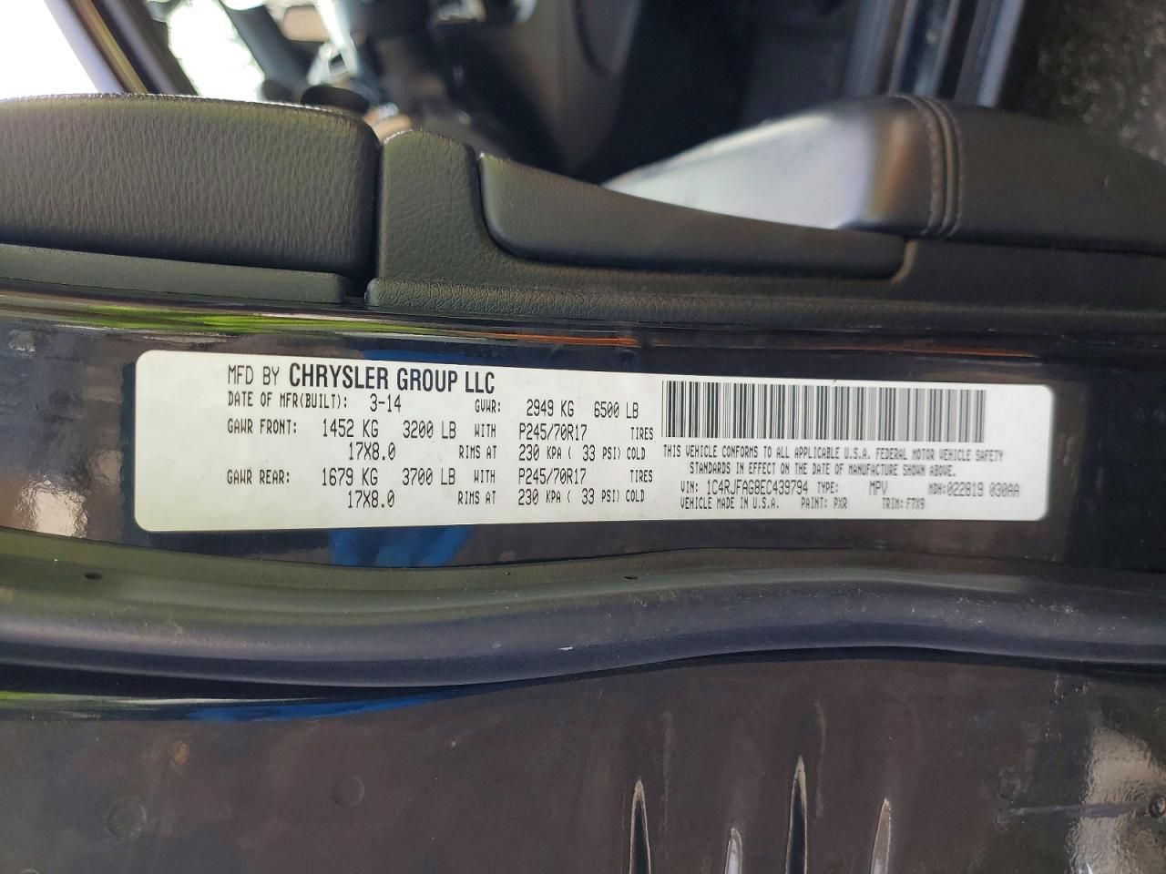 2014 Jeep Grand Cherokee Laredo