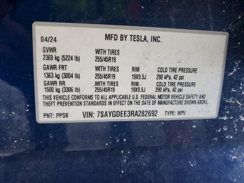 2024 Tesla Model y