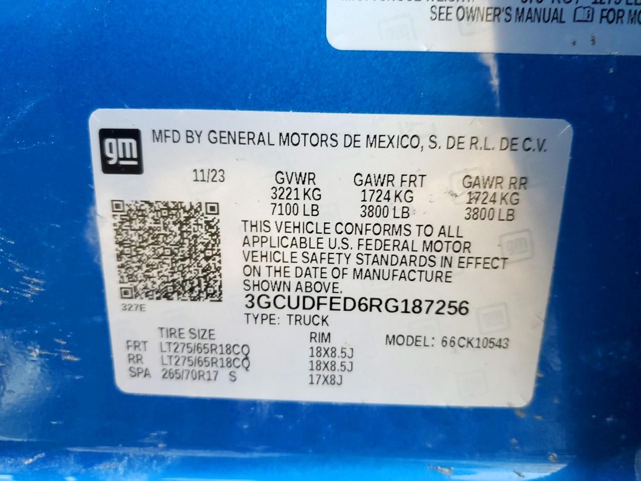 2024 Chevrolet Silverado K1500 lt Trail Boss