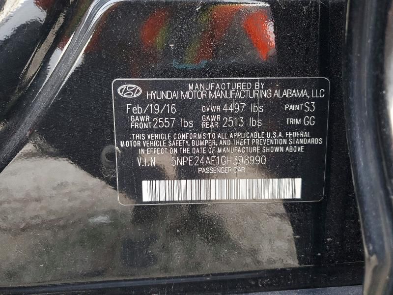 2016 Hyundai Sonata se