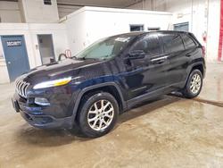 Salvage cars for sale from Copart Northfield, OH: 2017 Jeep Cherokee Sport