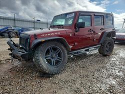 Jeep Wrangler salvage cars for sale: 2008 Jeep Wrangler Unlimited Rubicon