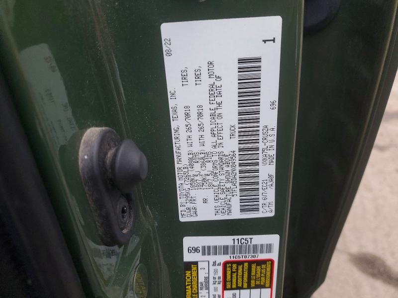 2022 Toyota Tundra Double cab sr