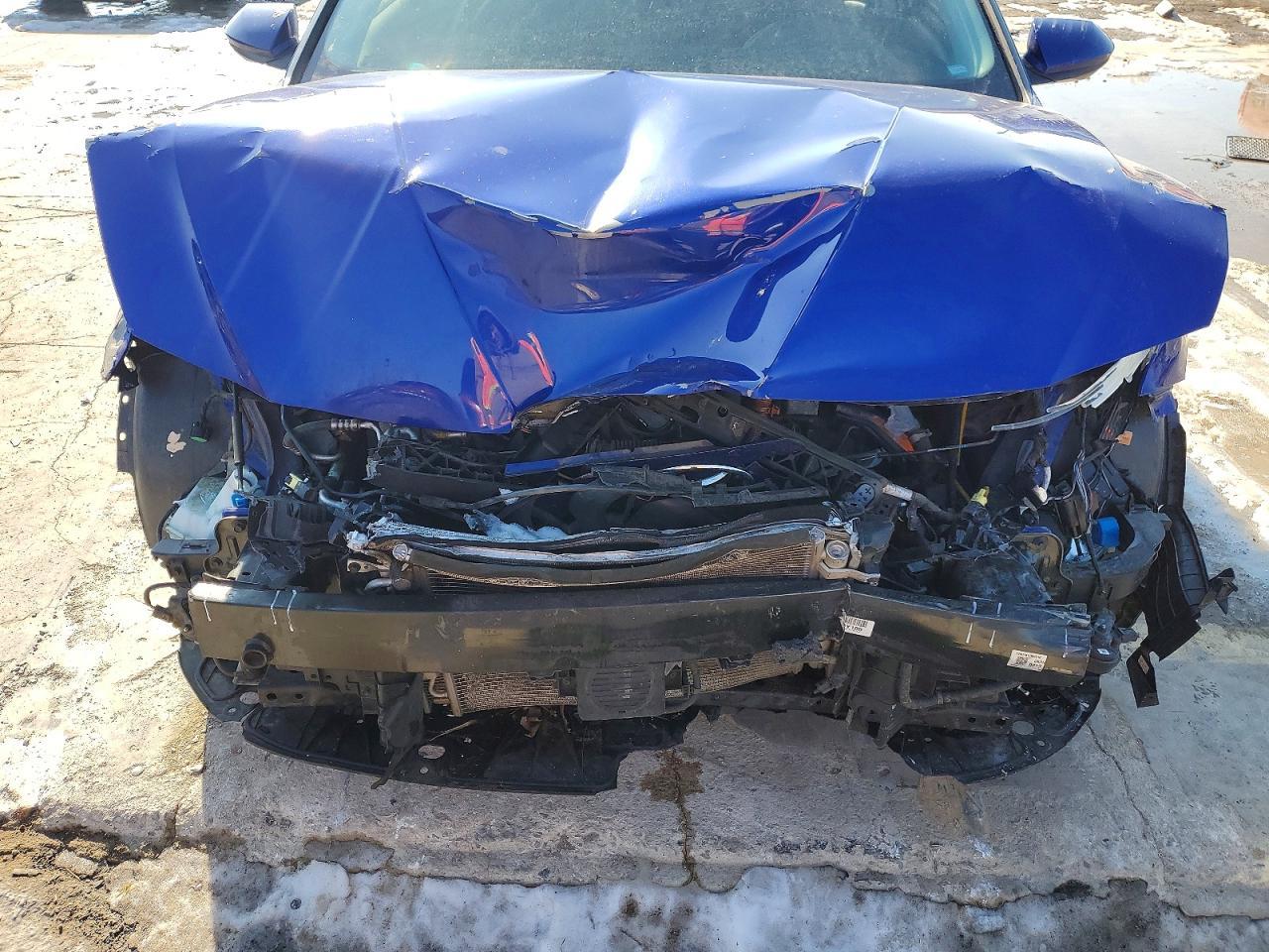 2022 Hyundai Elantra Hybrid Blue