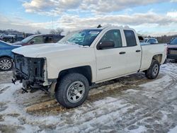 Salvage trucks for sale at West Warren, MA auction: 2017 Chevrolet Silverado K1500