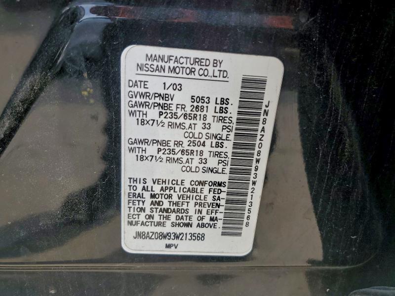 2003 Nissan Murano sl
