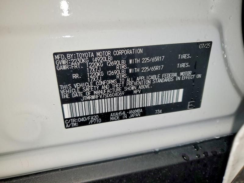 2025 Toyota Rav4 xle