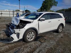 KIA salvage cars for sale: 2020 KIA Sorento lx V6
