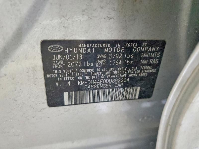 2013 Hyundai Elantra gls