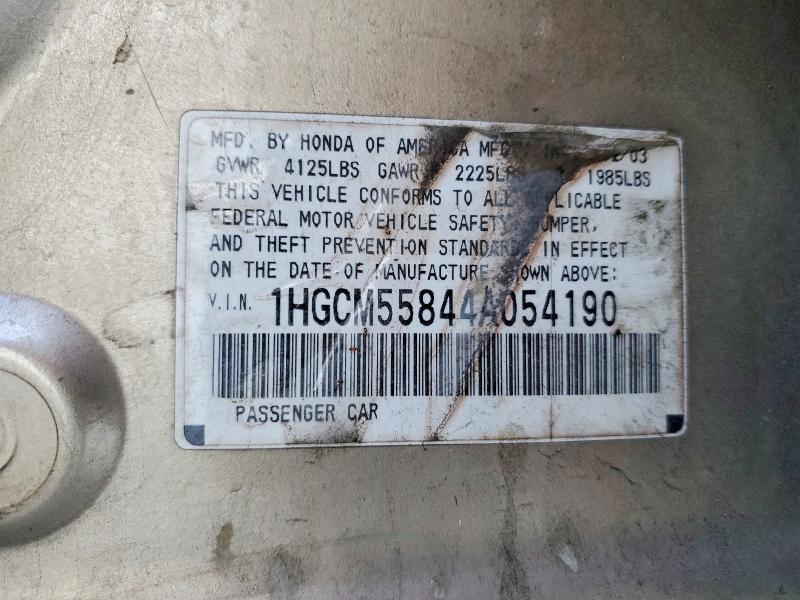2004 Honda Accord ex