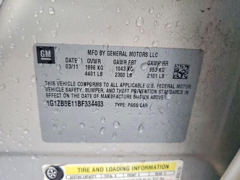 2011 Chevrolet Malibu ls