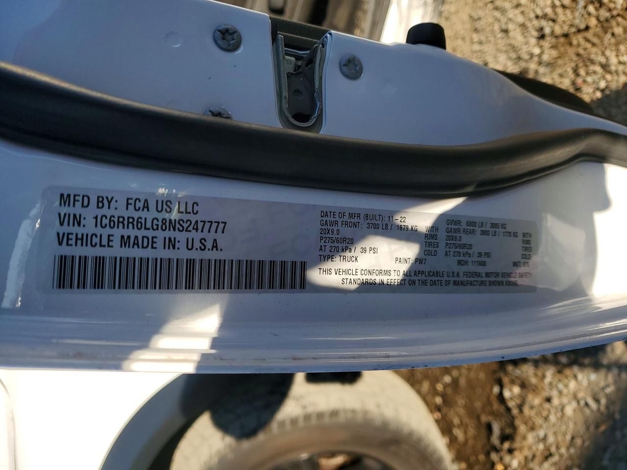 2022 Dodge Ram 1500 Classic slt