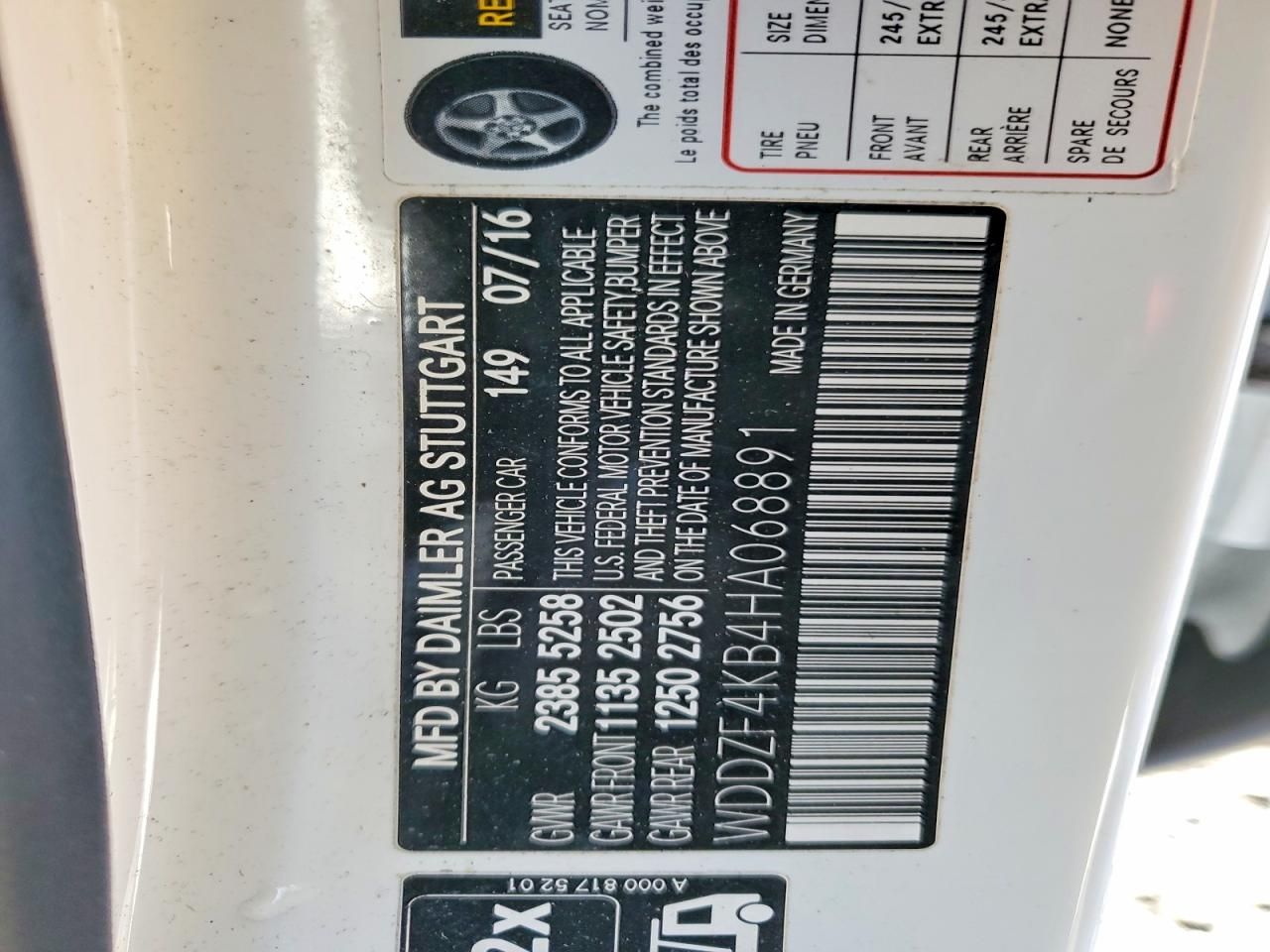 2017 Mercedes-Benz E 300 4matic