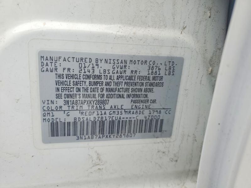 2019 Nissan Sentra s