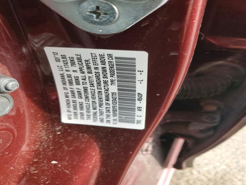 2012 Honda Civic lx