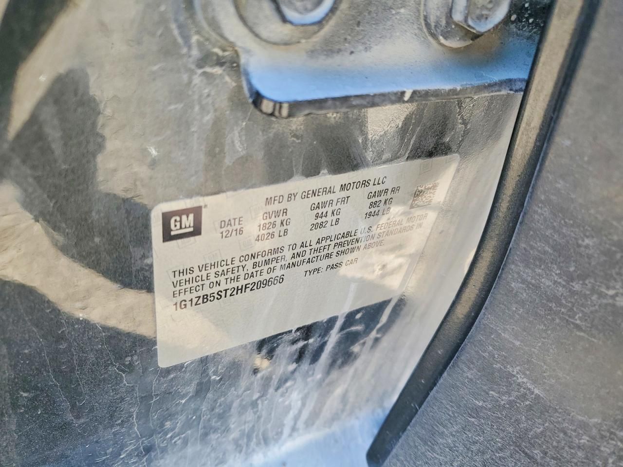 2017 Chevrolet Malibu ls