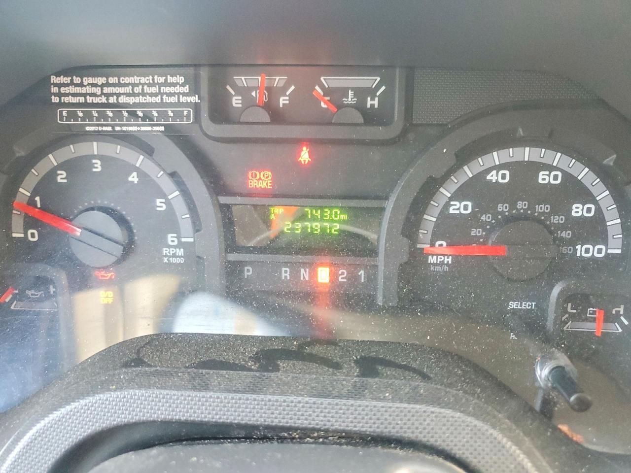 2013 Ford Econoline E250 van