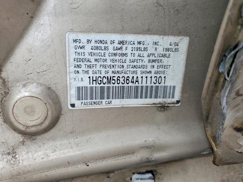 2004 Honda Accord lx