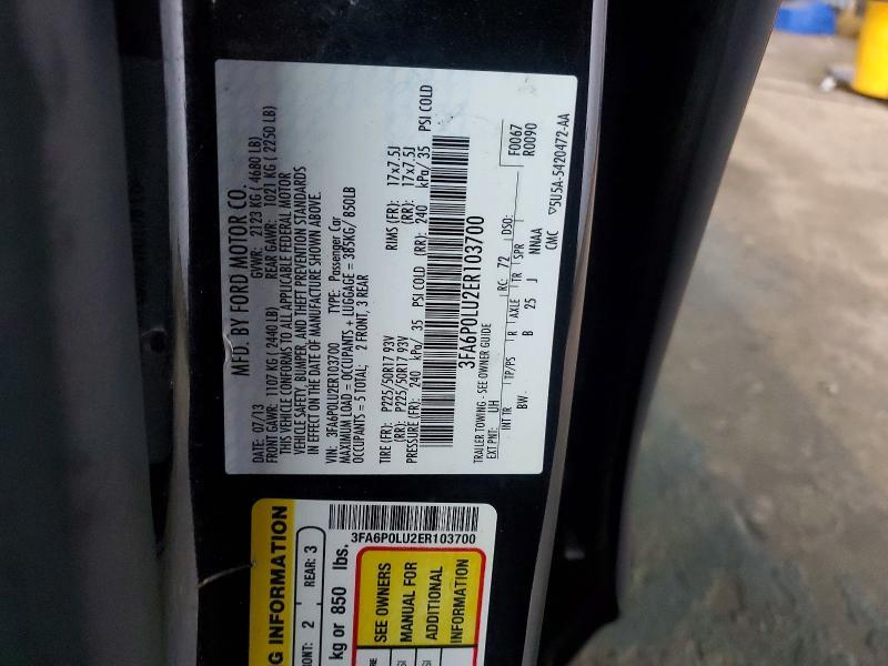 2014 Ford Fusion se Hybrid