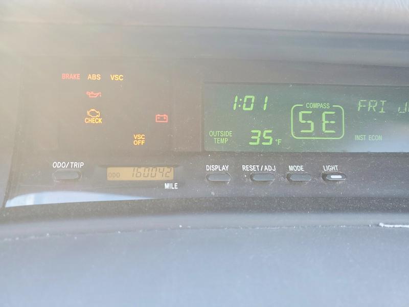 2001 Toyota Avalon xls
