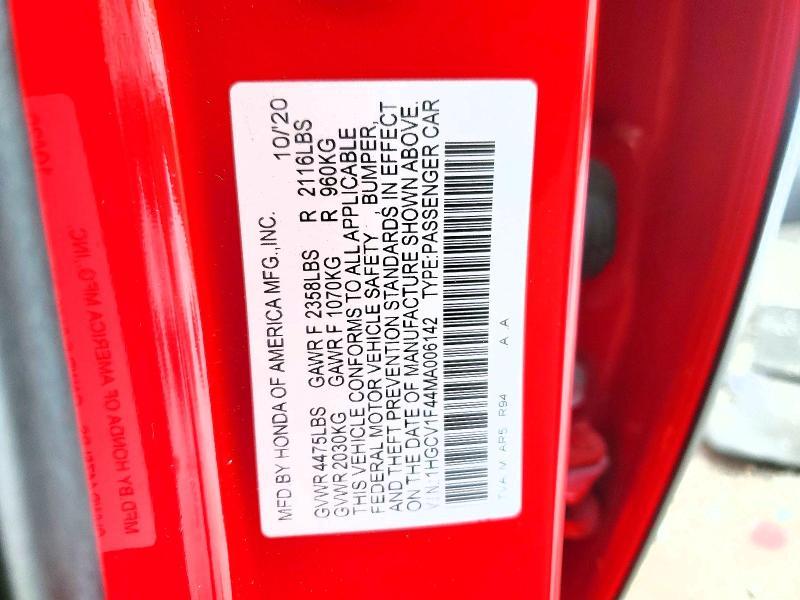 2021 Honda Accord Sport se