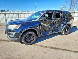 Ford Explorer salvage cars for sale: 2016 Ford Explorer Police Interceptor
