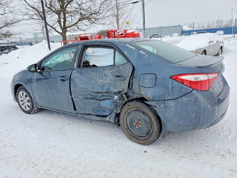 2016 Toyota Corolla l